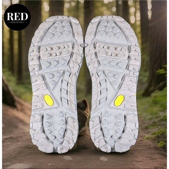 HOKA One One Tor Summit TP Hiking Trail Shoes Astral - Men's 9.5 / Women's 10.5 - Picture 7 of 14